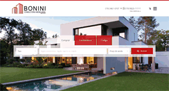 Desktop Screenshot of boniniimoveis.com.br